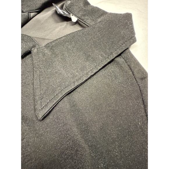 Positano Charlie Lapson Shirt Men’s 2XL /Club Shirt Shimmery Black • Made USA - Picture 4 of 9